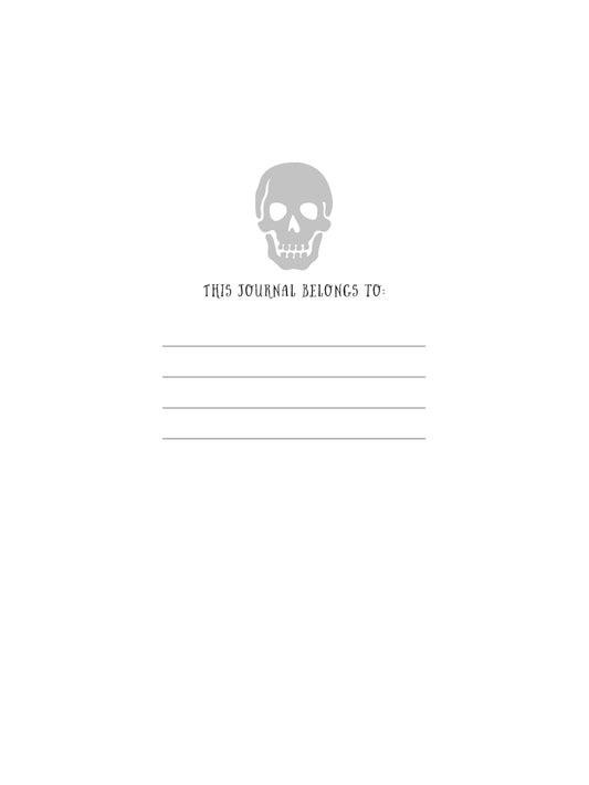 Dean Russo Skull Mosaic Journal