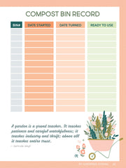 My Gardening Journal