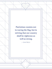 God Bless America Lined Journal