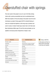 Complete Step-by-Step Upholstery