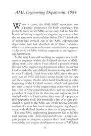 Aston Martin Engine Development: 1984-2000