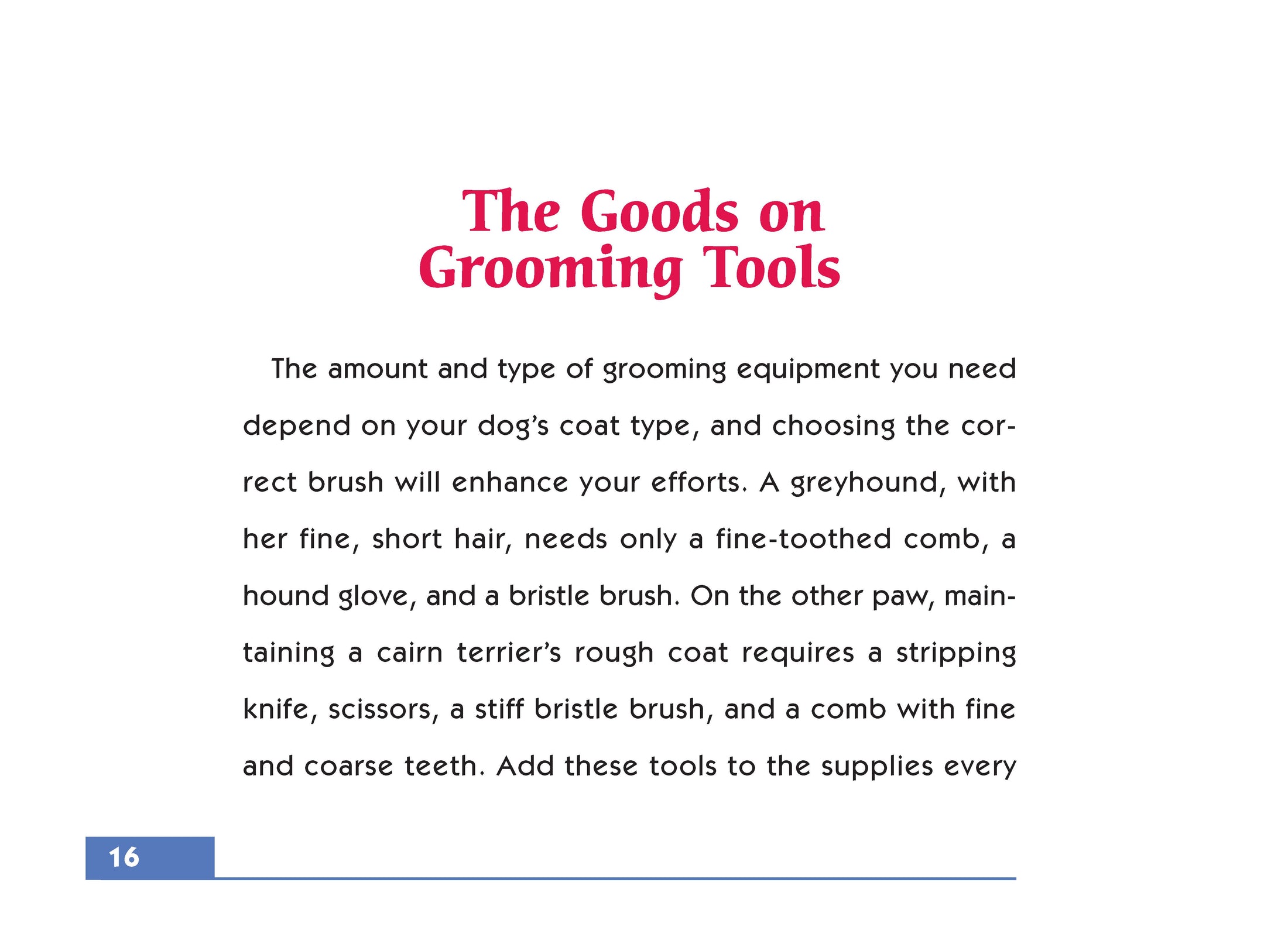 Grooming