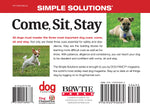 Come, Sit, Stay