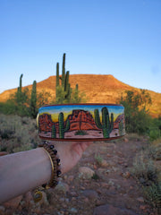 Desert & Cactus Dog Collar / Southwest Dog Collar 