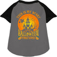 Load image into Gallery viewer, Scary Halloween Costume Pet Raglan Shirt
