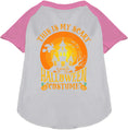 Load image into Gallery viewer, Scary Halloween Costume Pet Raglan Shirt
