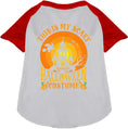 Load image into Gallery viewer, Scary Halloween Costume Pet Raglan Shirt
