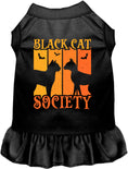 Load image into Gallery viewer, Black Cat Society Pet Dress
