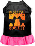 Load image into Gallery viewer, Black Cat Society Pet Dress
