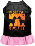 Load image into Gallery viewer, Black Cat Society Pet Dress
