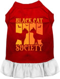 Load image into Gallery viewer, Black Cat Society Pet Dress
