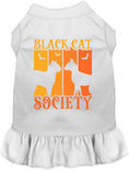 Load image into Gallery viewer, Black Cat Society Pet Dress
