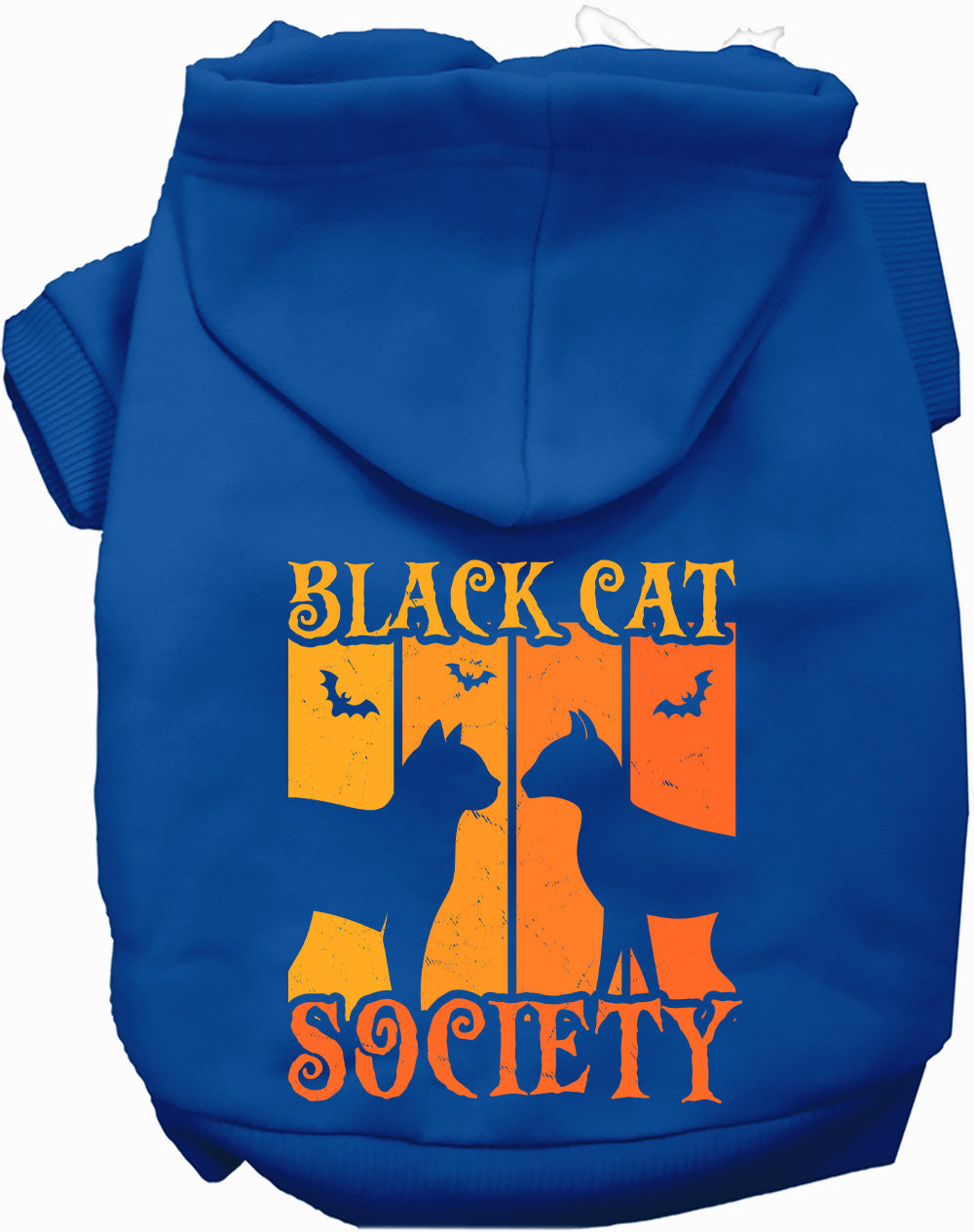 Black Cat Society Halloween Pet Hoodie