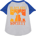 Load image into Gallery viewer, Black Cat Society Pet Raglan Shirt
