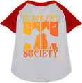 Load image into Gallery viewer, Black Cat Society Pet Raglan Shirt
