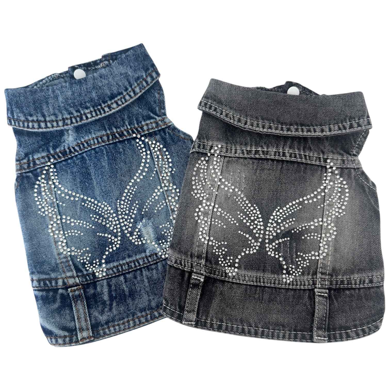 Rhinestone Wings Vest
