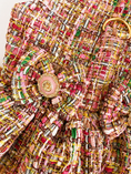 Load image into Gallery viewer, European Tweed Double Bow Dress
