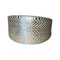 Load image into Gallery viewer, Stunning Silver Snake 3” Wide Style Collar With Silver Hardware
