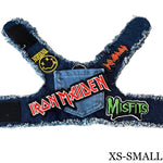 Iron Maiden Harness Blue Denim