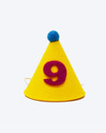Load image into Gallery viewer, PAWTY HAT - Purple Number
