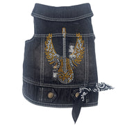 Rhinestone Guitar Vest