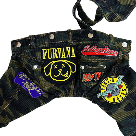 Ruff & Roll Camo Overalls