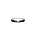Load image into Gallery viewer, OLIVE & CHAIN Black & White Diamond Ring - Yellow Gold, 6.0

