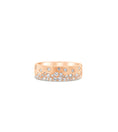 Load image into Gallery viewer, OLIVE & CHAIN Diamond Celestial Mini Cigar Band - Yellow Gold, 6.0
