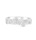 Load image into Gallery viewer, OLIVE & CHAIN Diamond Celestial Protruding Band - Yellow Gold, 5.5
