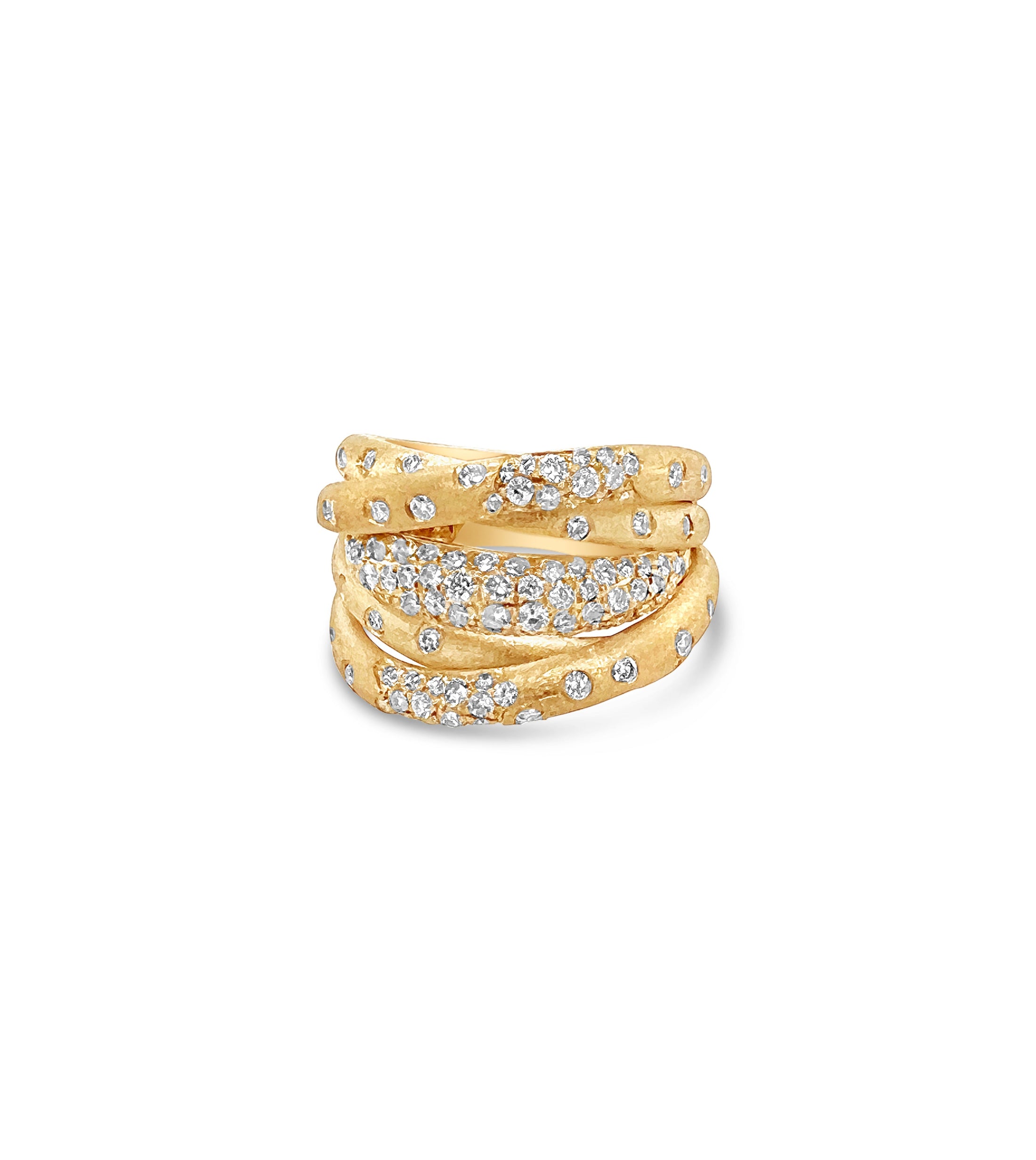 Diamond Celestial Crossover Ring