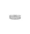 Load image into Gallery viewer, OLIVE & CHAIN Diamond Cuban Link Line Band - Yellow Gold, 5.5
