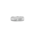 Load image into Gallery viewer, OLIVE & CHAIN Diamond Trillion Flush Band - Yellow Gold, 5.5
