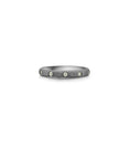 Load image into Gallery viewer, OLIVE & CHAIN Diamond 5 Stone Flush Band - Yellow Gold, 6.5
