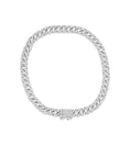 Load image into Gallery viewer, OLIVE & CHAIN Diamond Cuban Link Bracelet - White Gold, 6.5 inch
