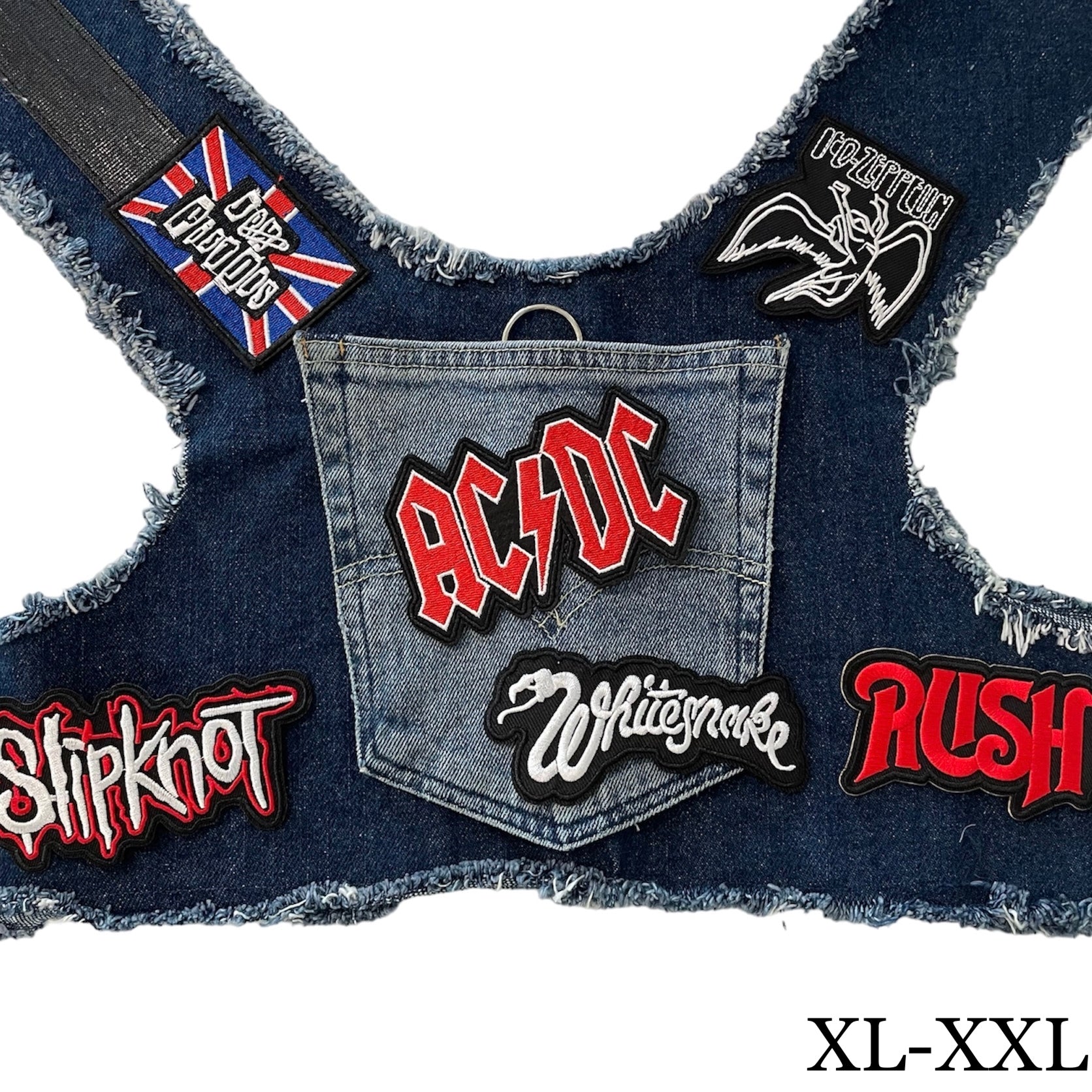 AC/DC Harness Blue Denim