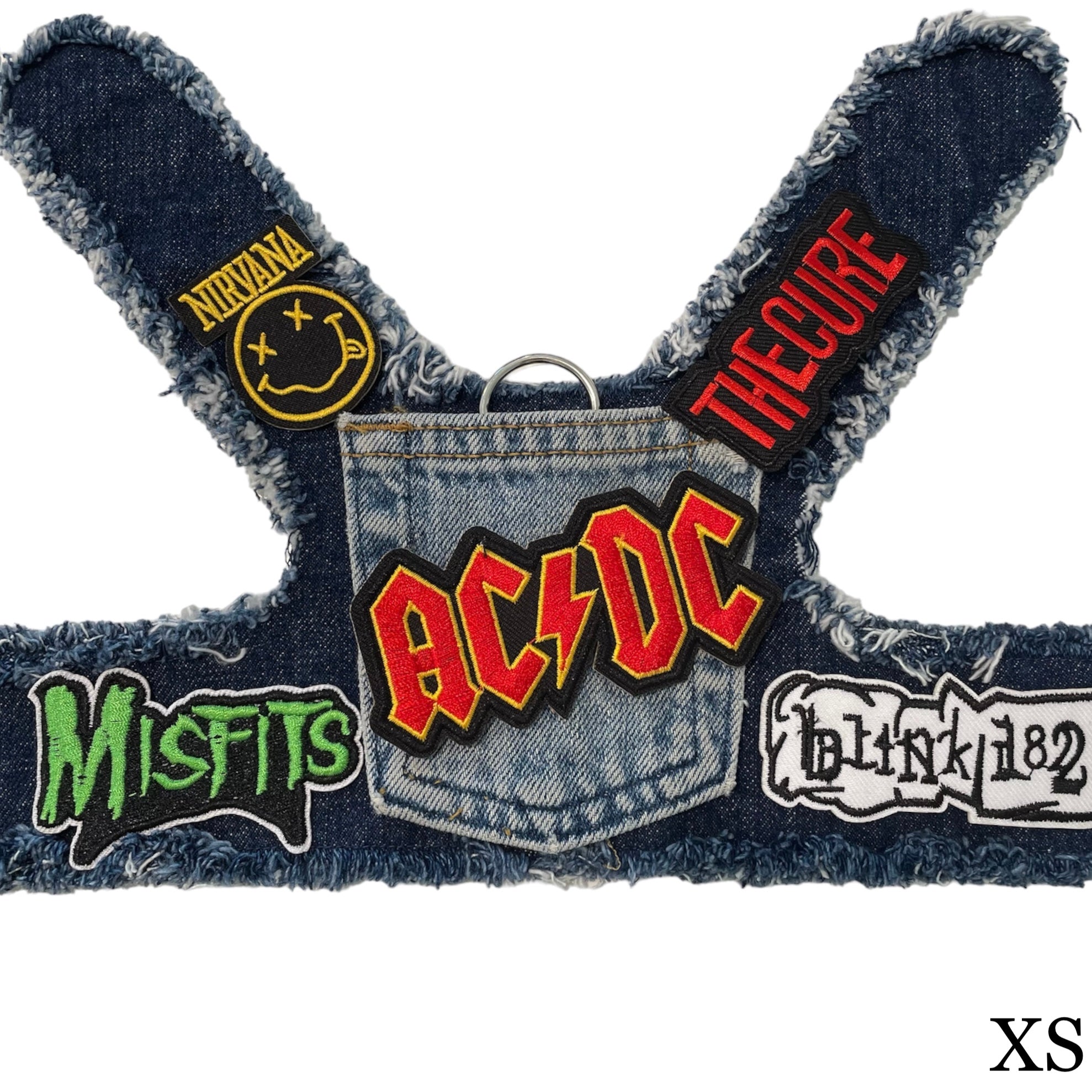 AC/DC Harness Blue Denim
