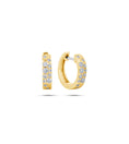Load image into Gallery viewer, Diamond Celestial Huggie Earring
