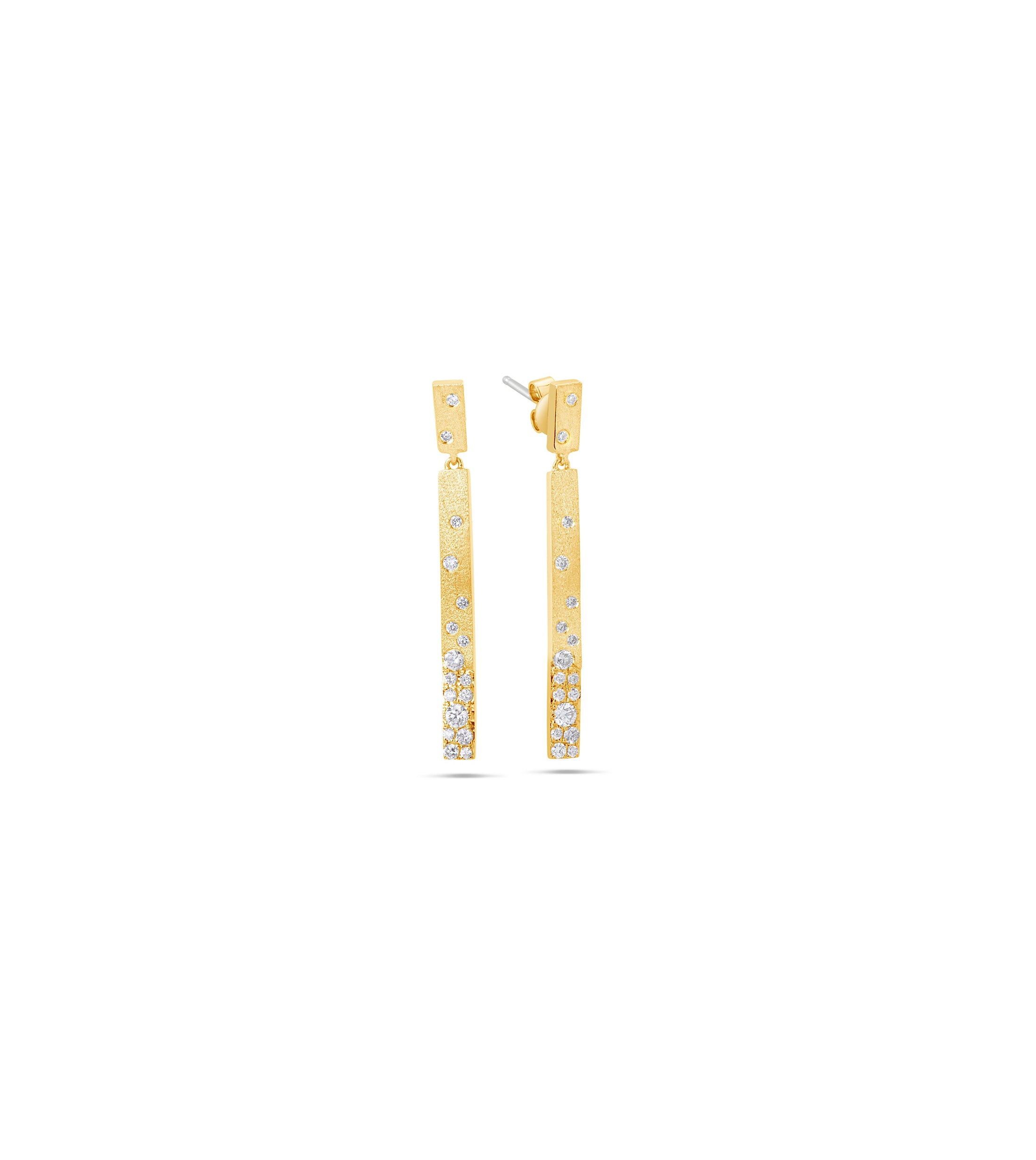 Diamond Celestial Bar Earring