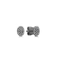 Load image into Gallery viewer, OLIVE & CHAIN Diamond Oval Stud Earring - Yellow Gold, Large, Single
