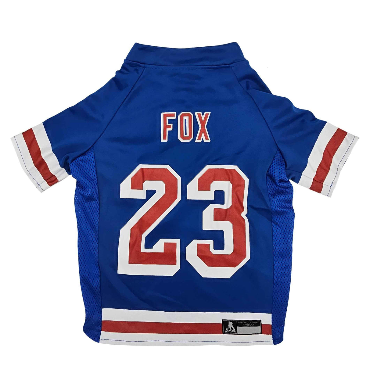 NHL New York Rangers Adam Fox Mesh Dog Jersey