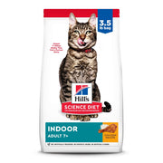 Hill's Science Diet Senior 7+ Indoor Chicken Recipe Dry Cat Food (3.5lb) 
