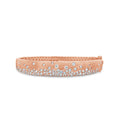 Load image into Gallery viewer, OLIVE & CHAIN Diamond Celestial Signature Bangle - Rose Gold
