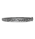 Load image into Gallery viewer, OLIVE & CHAIN Diamond Celestial Slim Bangle - Black Gold

