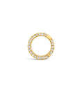 Load image into Gallery viewer, OLIVE & CHAIN Diamond Round Connector Clasp - Yellow Gold, 10mm
