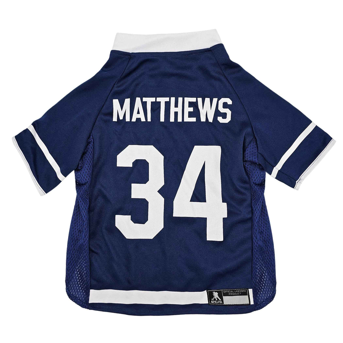 NHL Toronto Maple Leafs Auston Matthews Mesh Dog Jersey