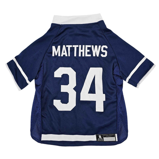 NHL Toronto Maple Leafs Auston Matthews Mesh Dog Jersey