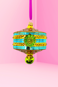 Load image into Gallery viewer, Amalfi Lantern Polish Glass Ornament - Southlake Paws
