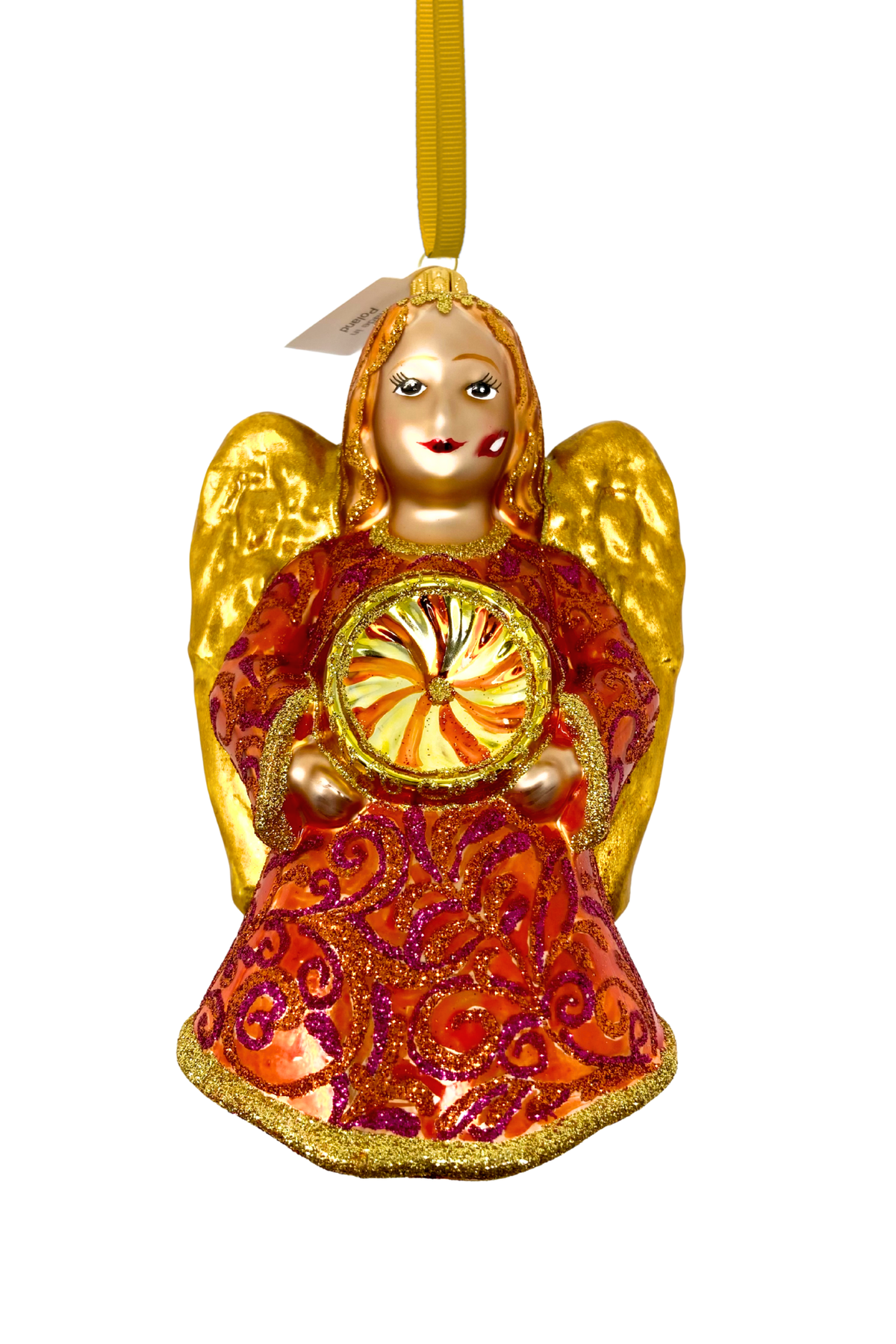 Amore Angel Glass Ornament