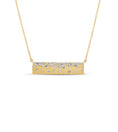 Load image into Gallery viewer, Diamond Celestial Bar Necklace
