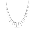 Load image into Gallery viewer, OLIVE & CHAIN Diamond Princess Necklace - White Gold
